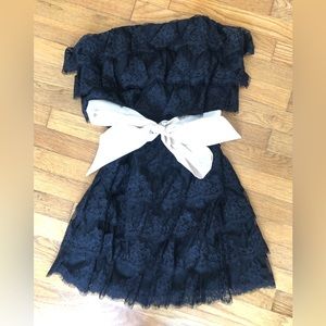 Betsey Johnson evening lace dress, size 8